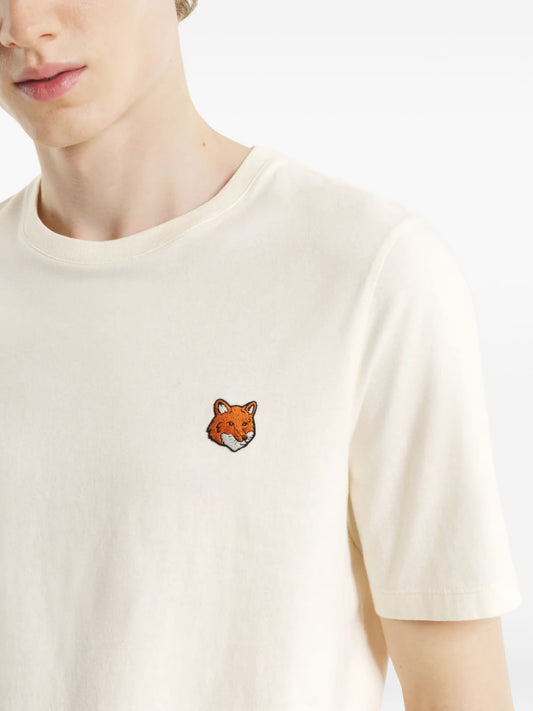 تي شيرت Maison Kitsuné بطبعة رأس الثعلب