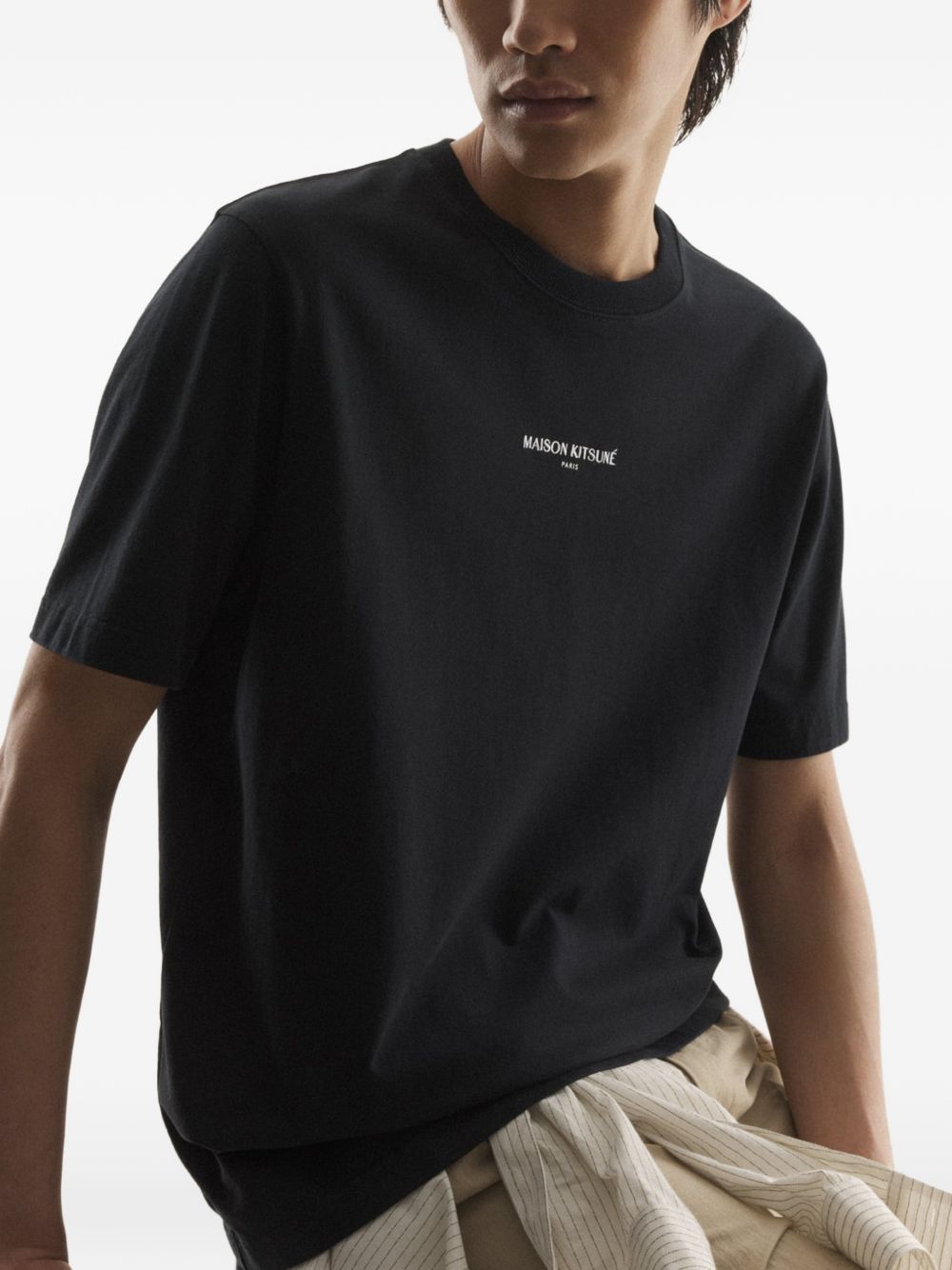 Maison Kitsuné Maison Kitsuné Logo cotton t-shirt