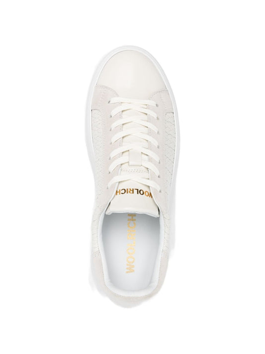 Woolrich Chunky Court leather sneakers