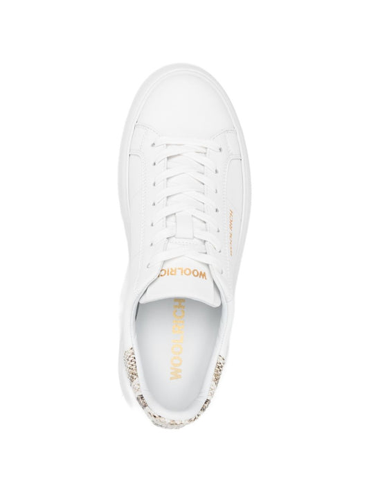 Woolrich Chunky Court leather sneakers
