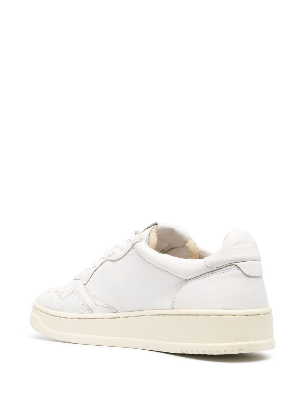 Autry Autry MEDALIST LOW SNEAKERS IN WHITE LEATHER