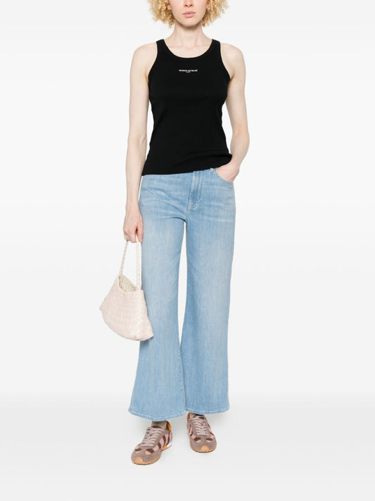 Maison Kitsuné Maison Kitsuné Logo cotton tank top