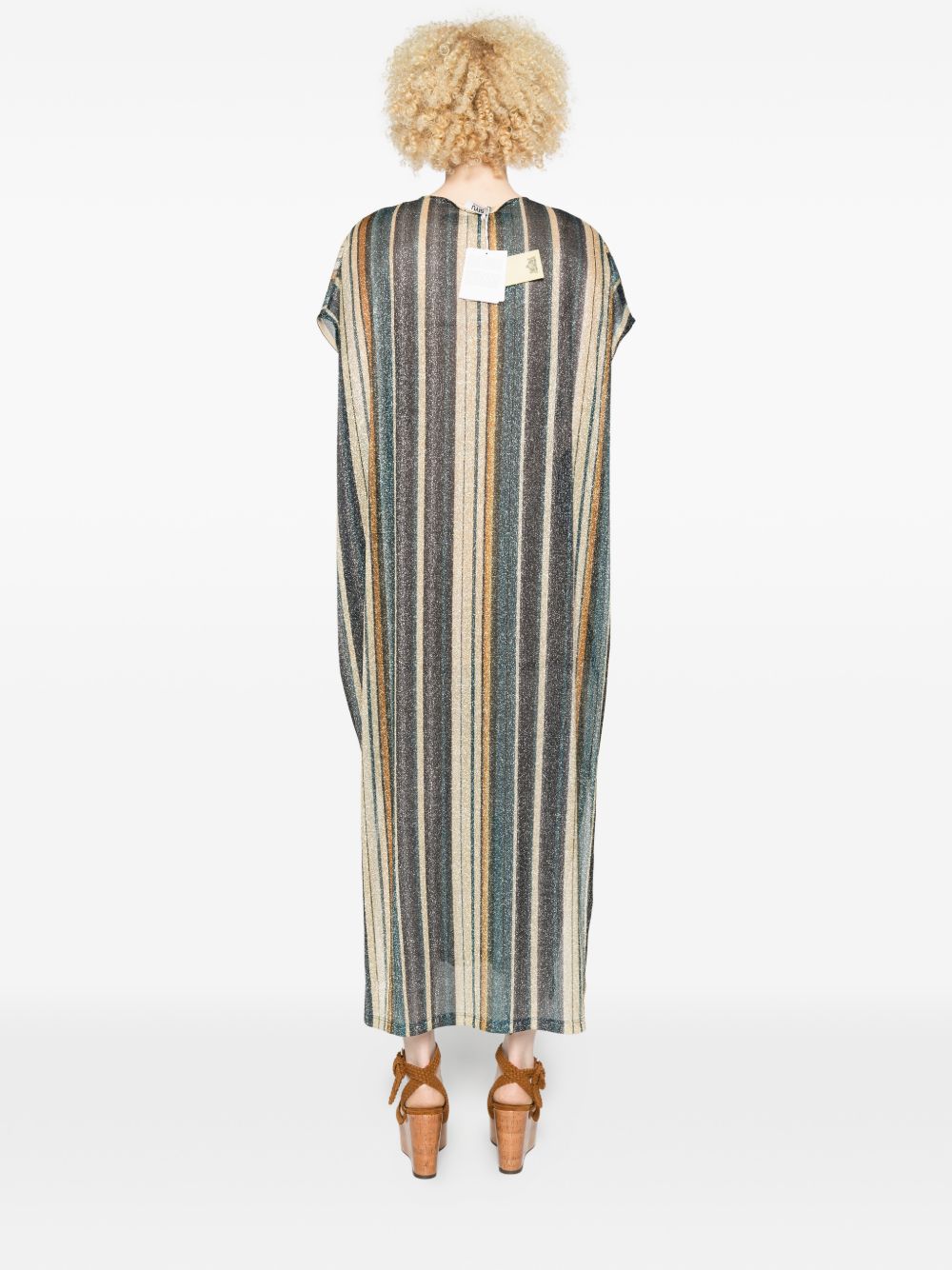 Siyu Siyu Zoe striped kaftan dress
