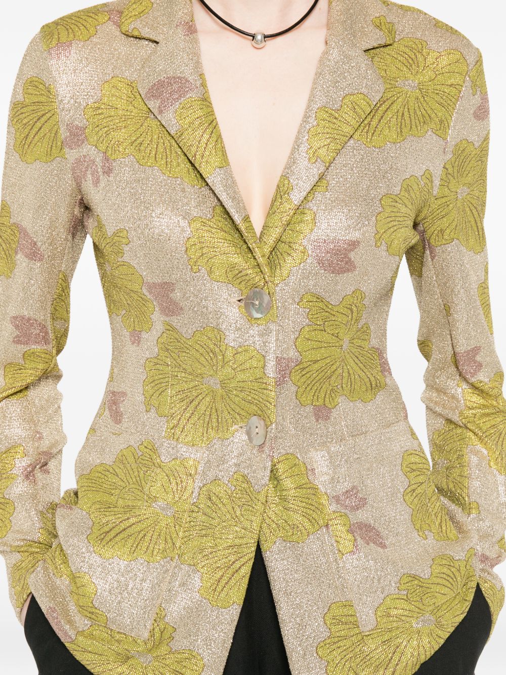 Siyu Siyu Rosella single-breasted jacket