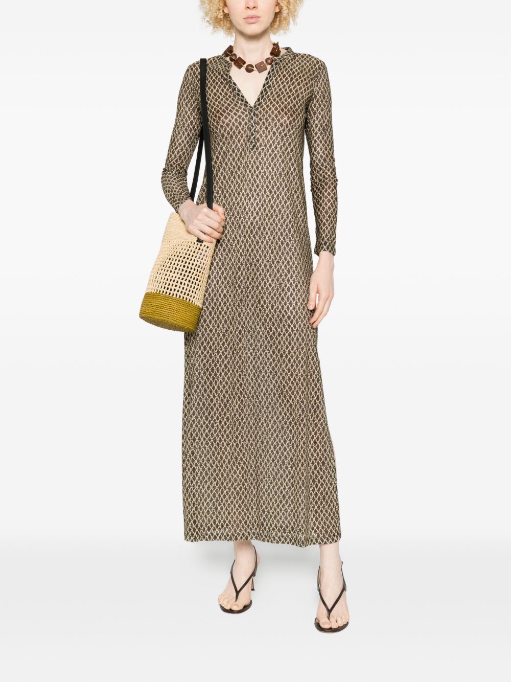 Siyu Siyu Money kaftan dress