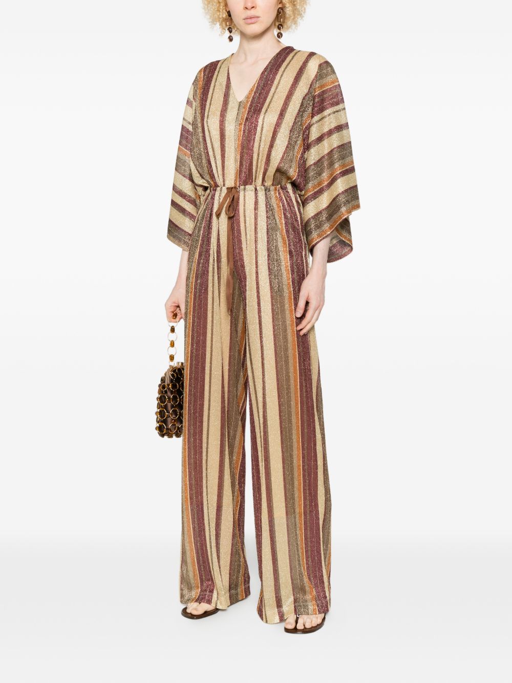 Siyu Siyu Striped long jumpsuit