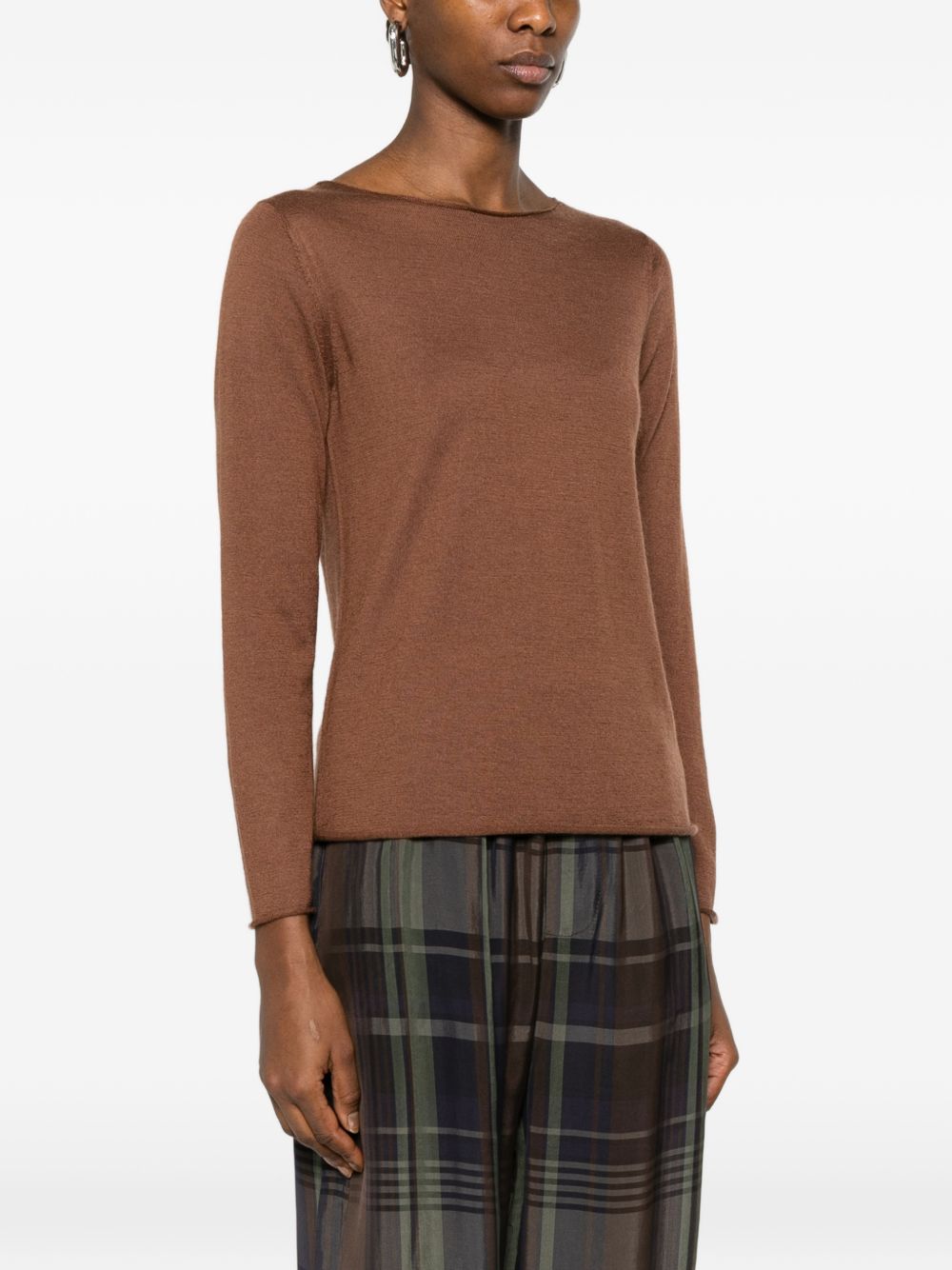 Beyou Beyou Cashmere and silk blend sweater