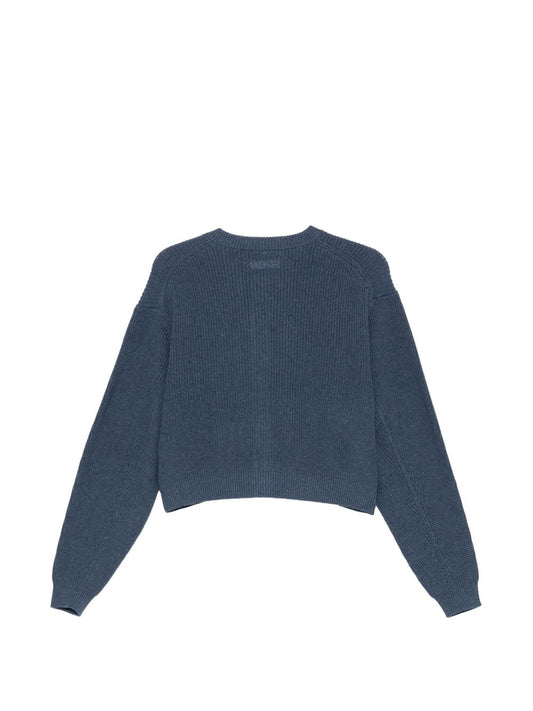 Ct Plage Cotton crewneck cardigan
