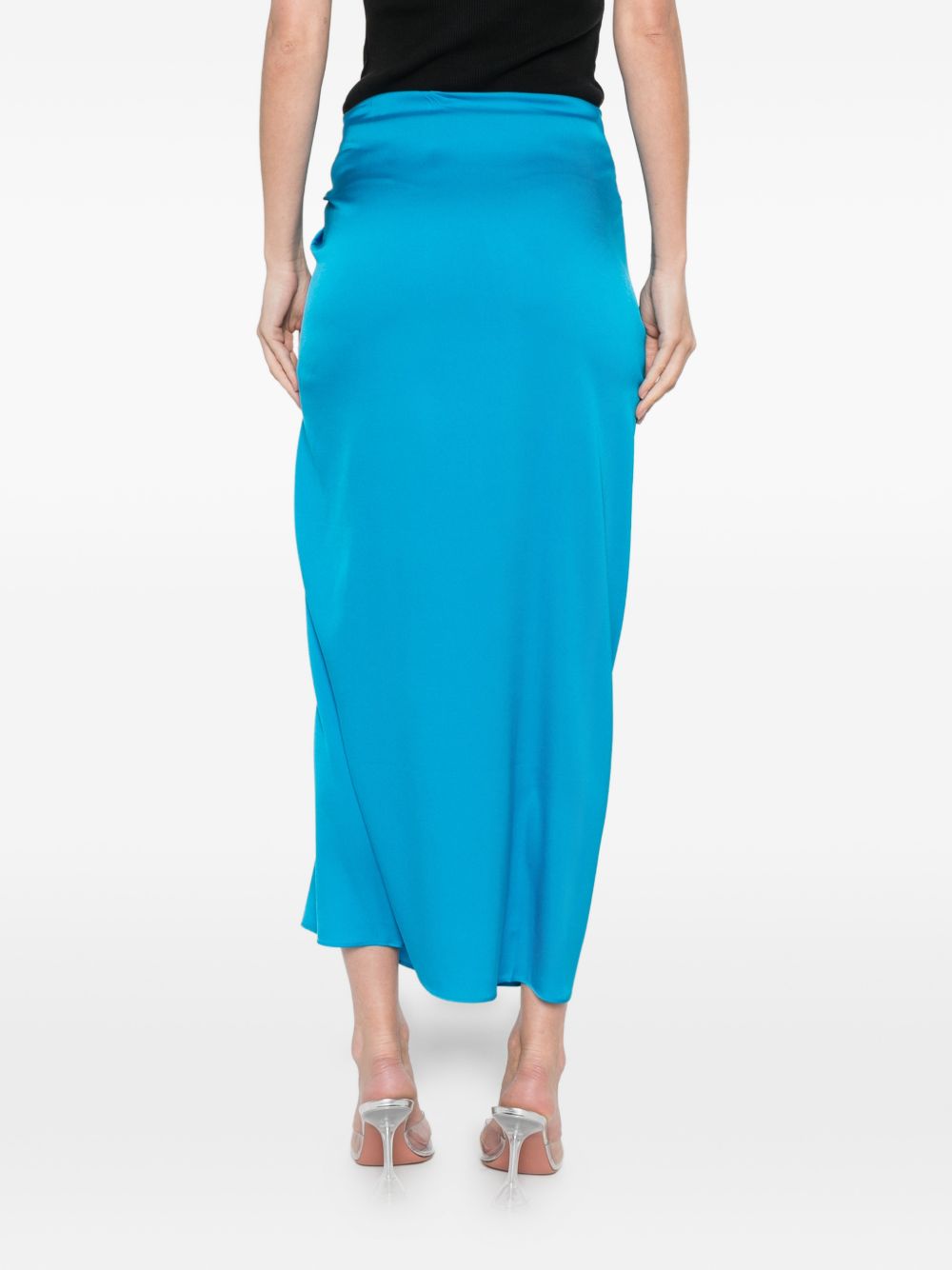 Silk95Five Silk95Five French Tie silk skirt
