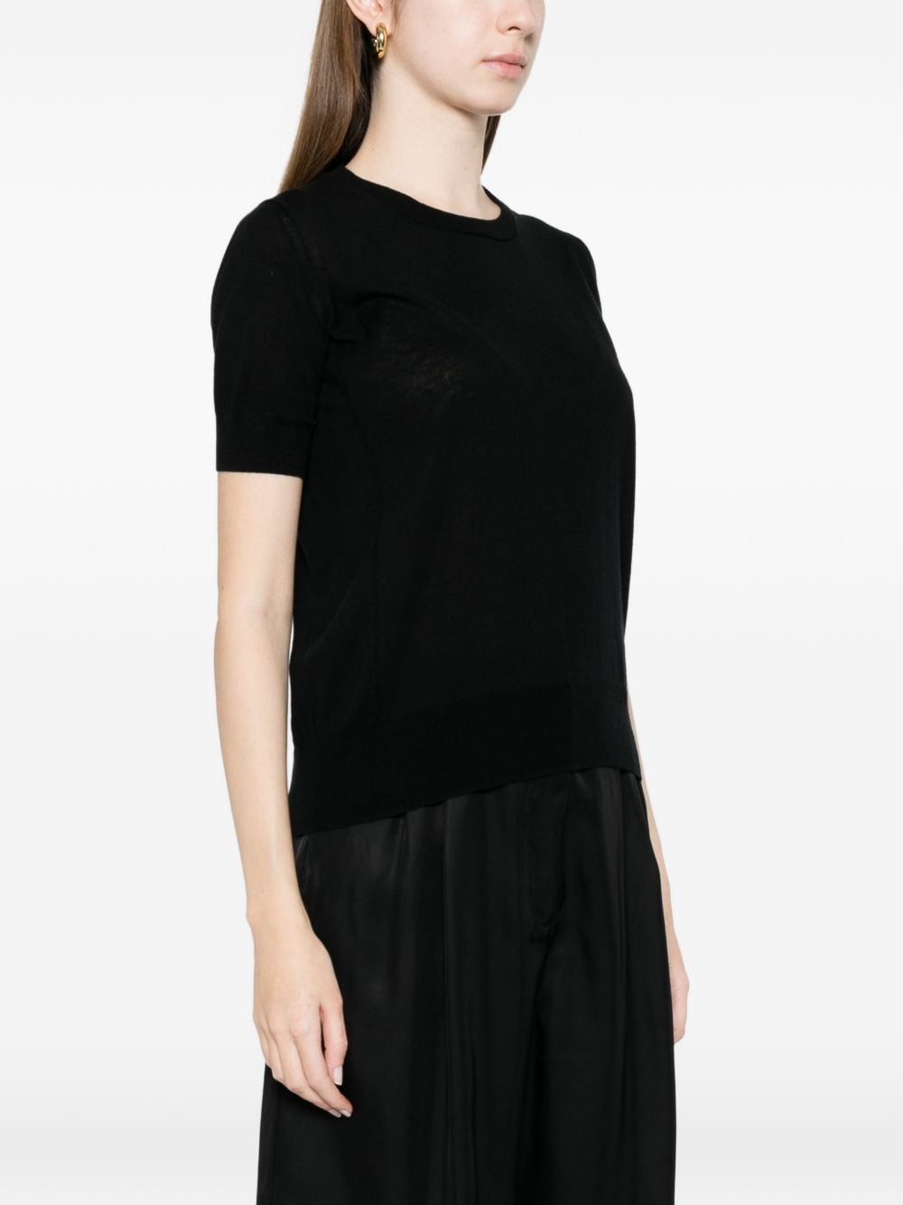 Ct Plage Ct Plage Cotton and silk crewneck sweater
