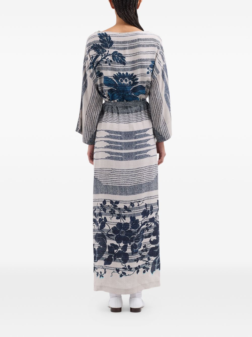 Pierre Louis Mascia Pierre Louis Mascia Printed silk dress