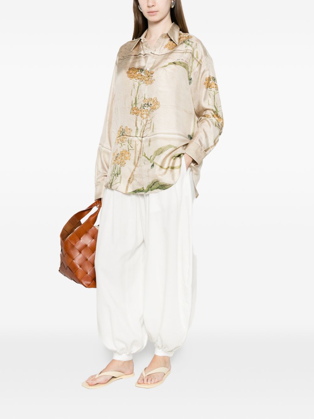 Pierre Louis Mascia Pierre Louis Mascia Printed silk shirt