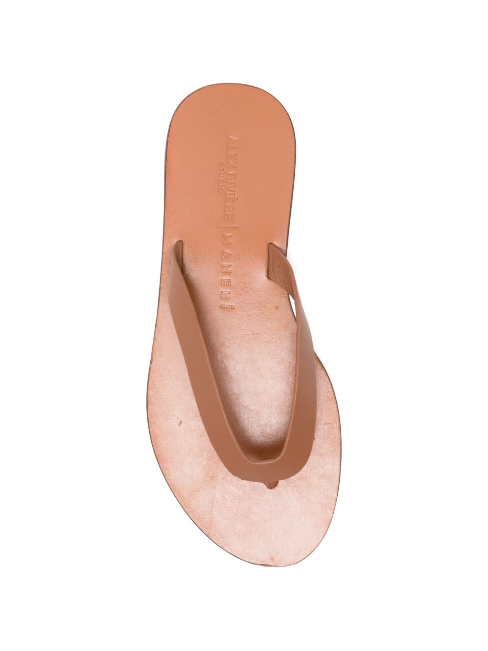 Manebí Manebí Manebà Leather thong sandals