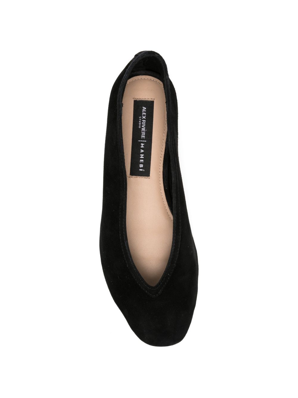 Manebí Manebí Manebà Suede leather ballets