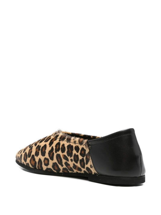 Babu' Milano Leopard ballet flats