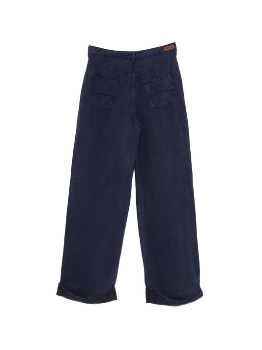 Emporio Armani Linen blend trousers