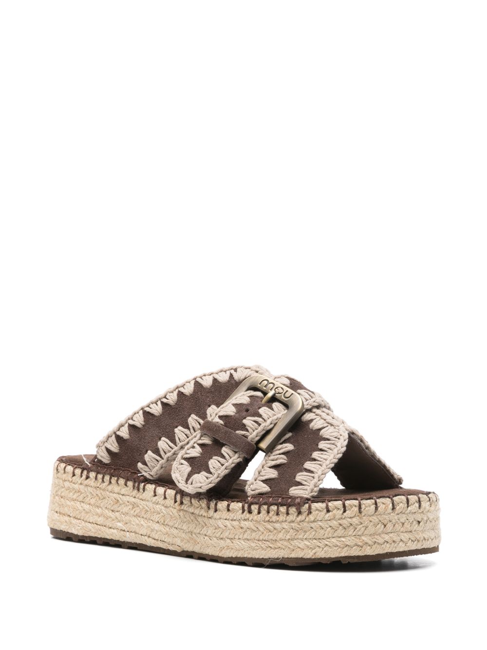 Mou Mou Jute platform sandals