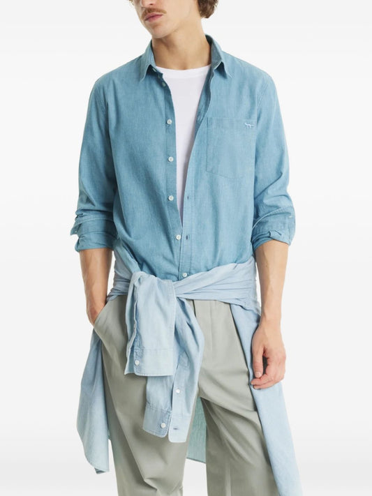 Maison Kitsuné Maison Kitsuné Profile Fox cotton shirt