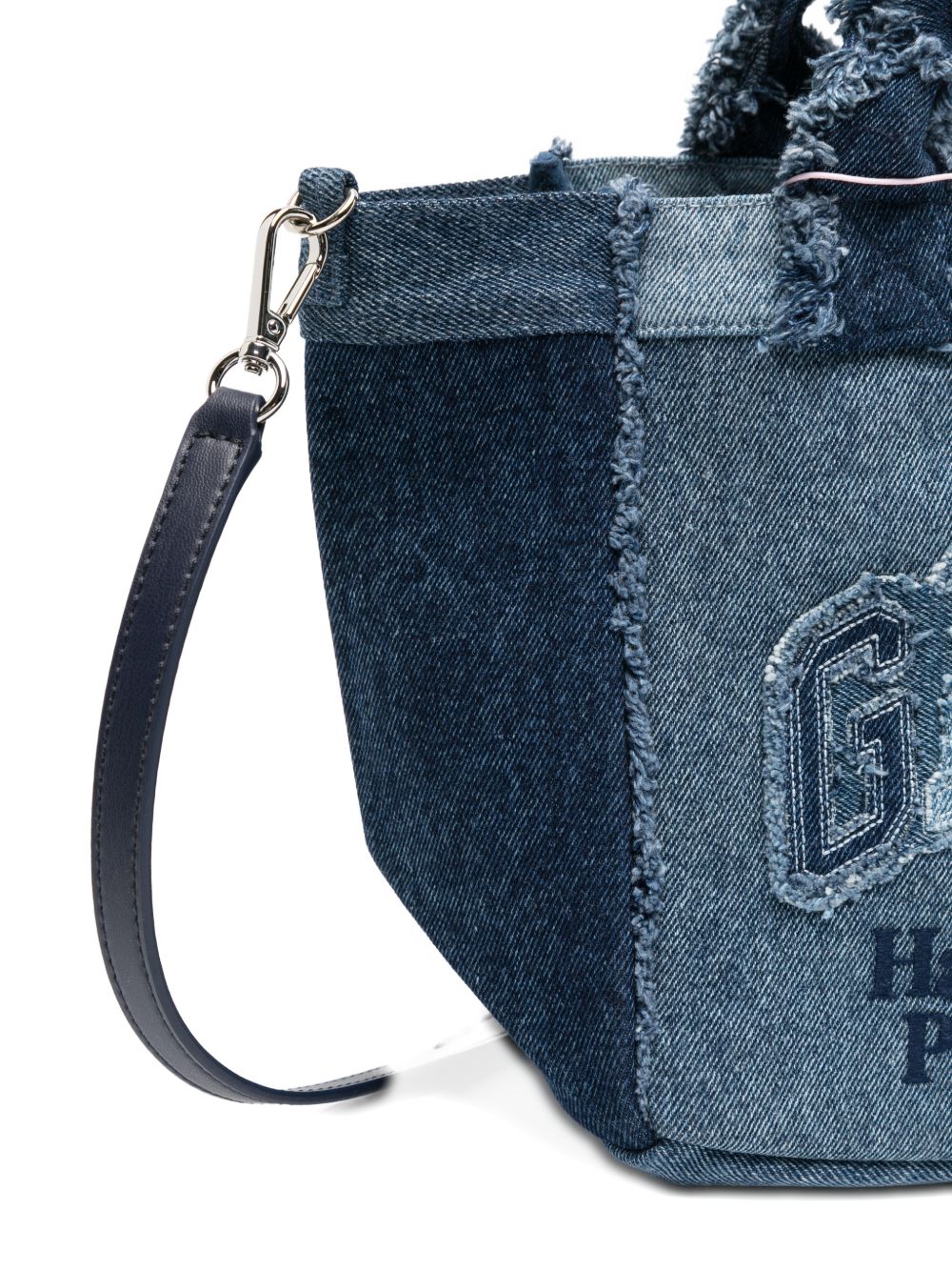 Ganni Ganni Denim small tote bag