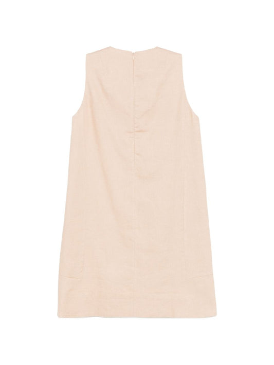 Semicouture Sheena linen mini dress