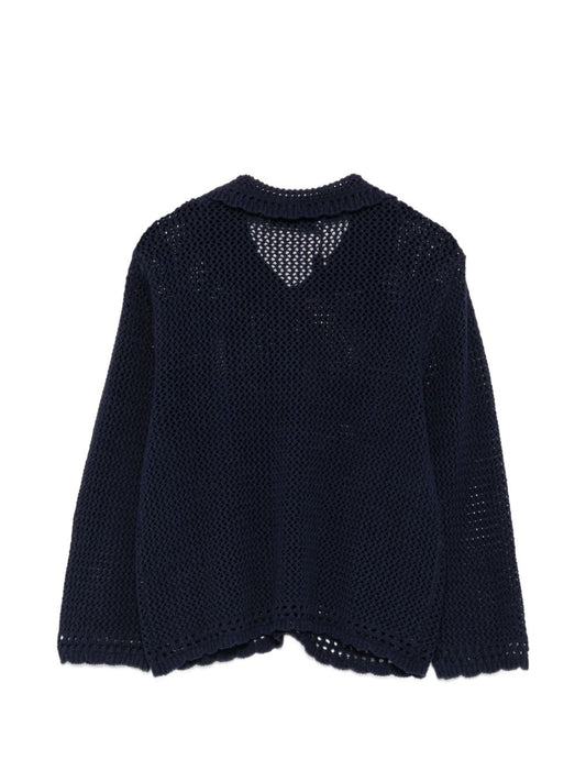 Dunst Linen and cotton blend cardigan