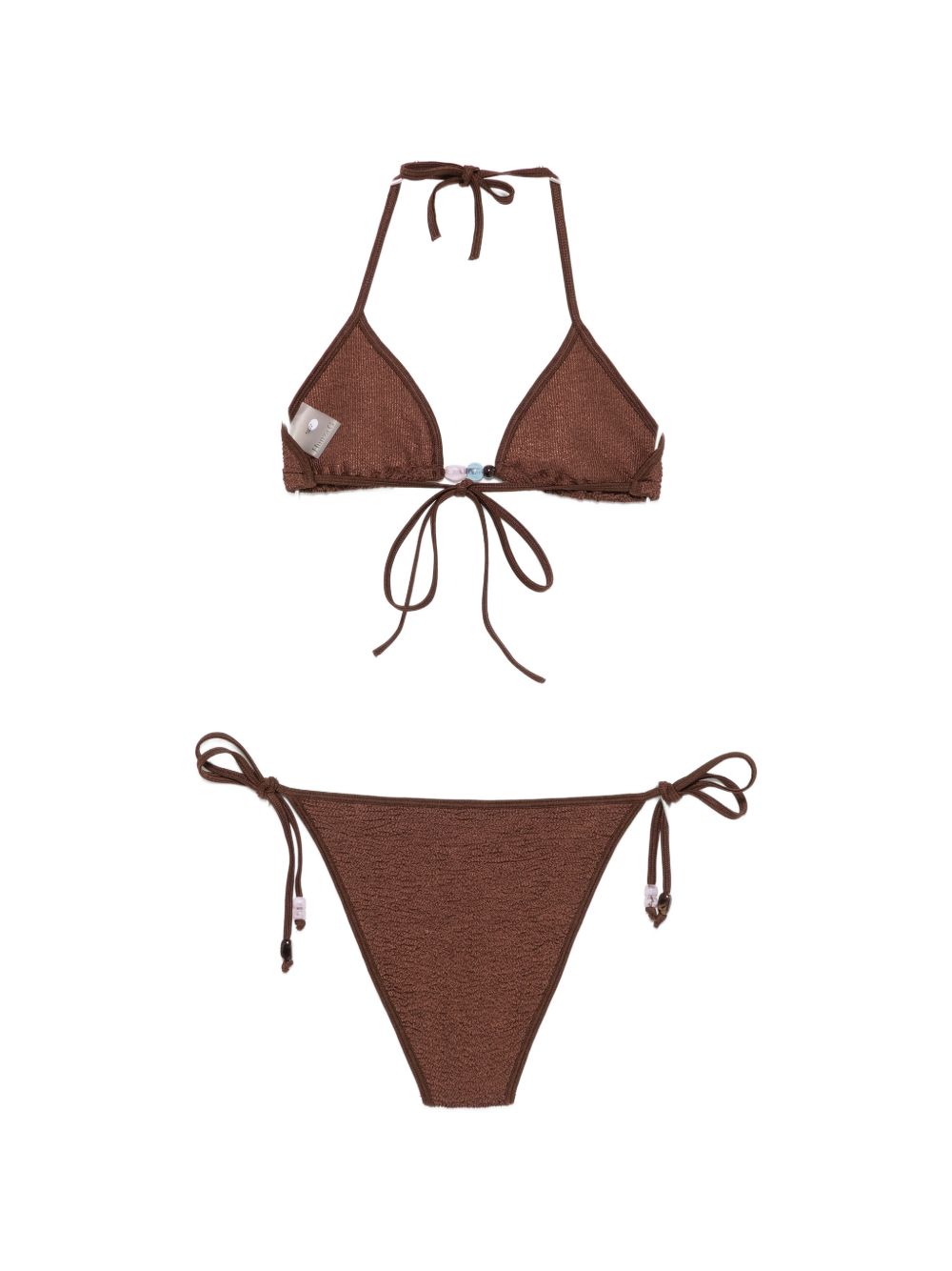 HUNZA Hunza Gina beaded bikini set