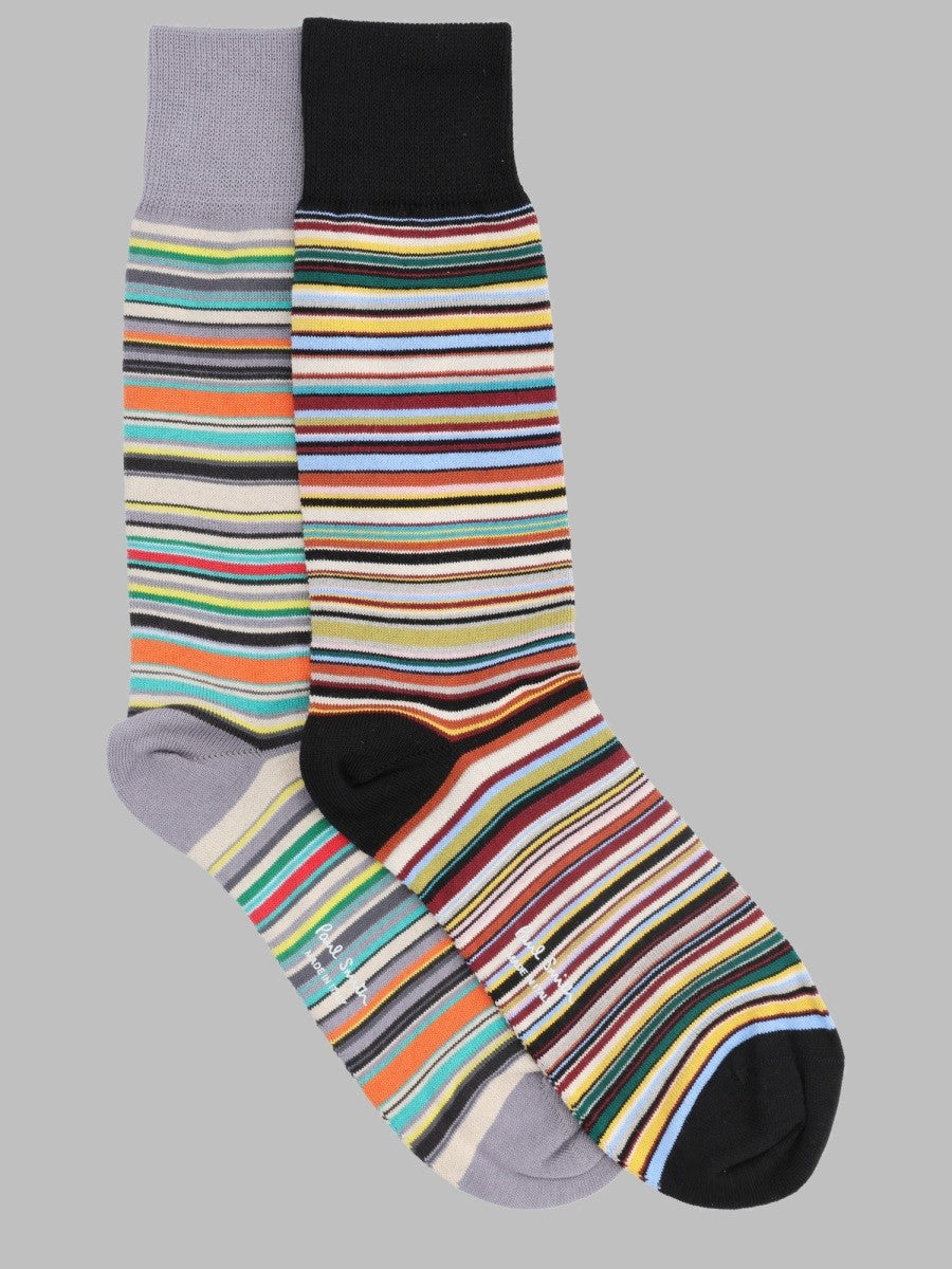 حزمتان جوارب "SIGNATURE STRIPE"