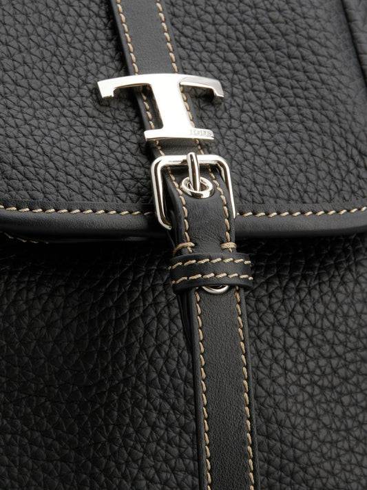 Tod's T Timeless Logo Tote Bag