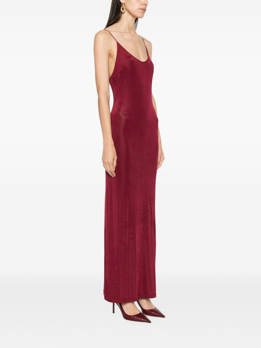 Saint Laurent Dresses BORDEAUX