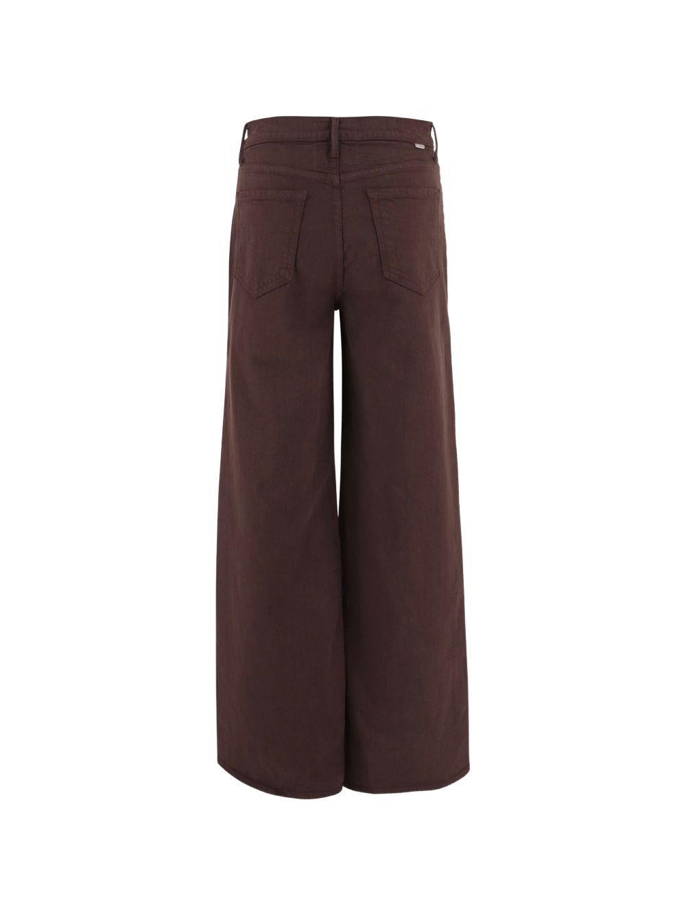 بنطلون جينز الأمهات بني