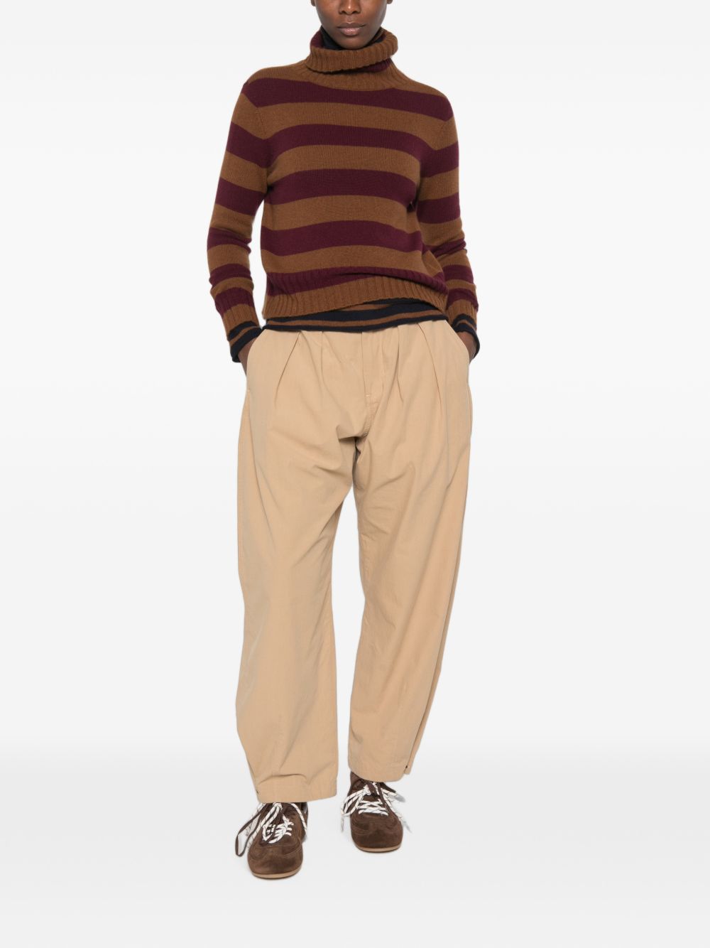 BEYOU Sweaters BROWN