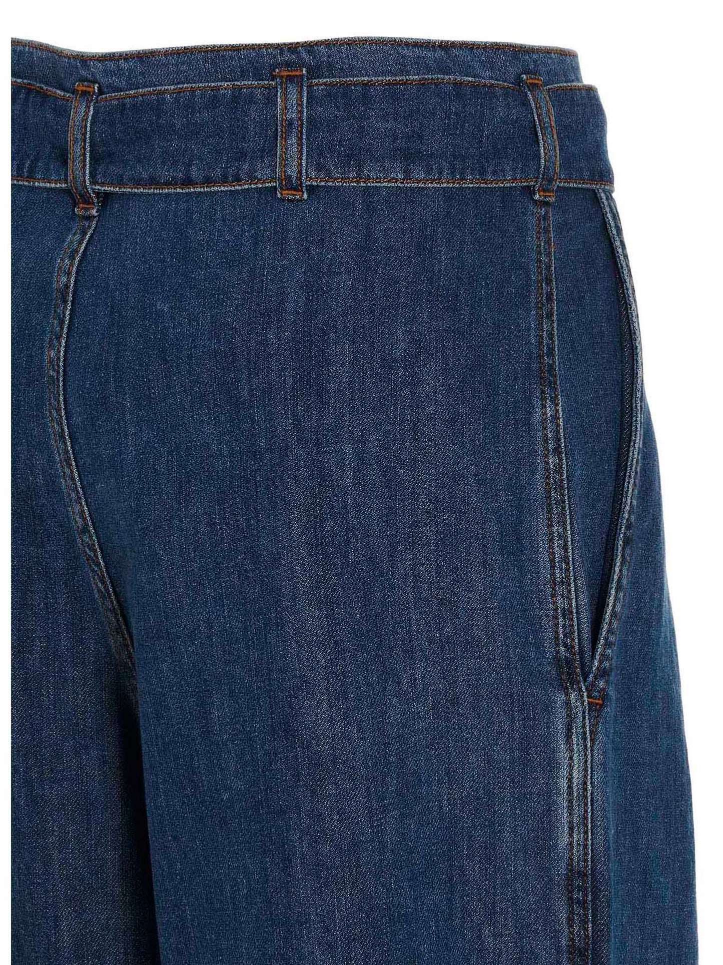 Philosophy Philosophy Jeans With Front Pleats