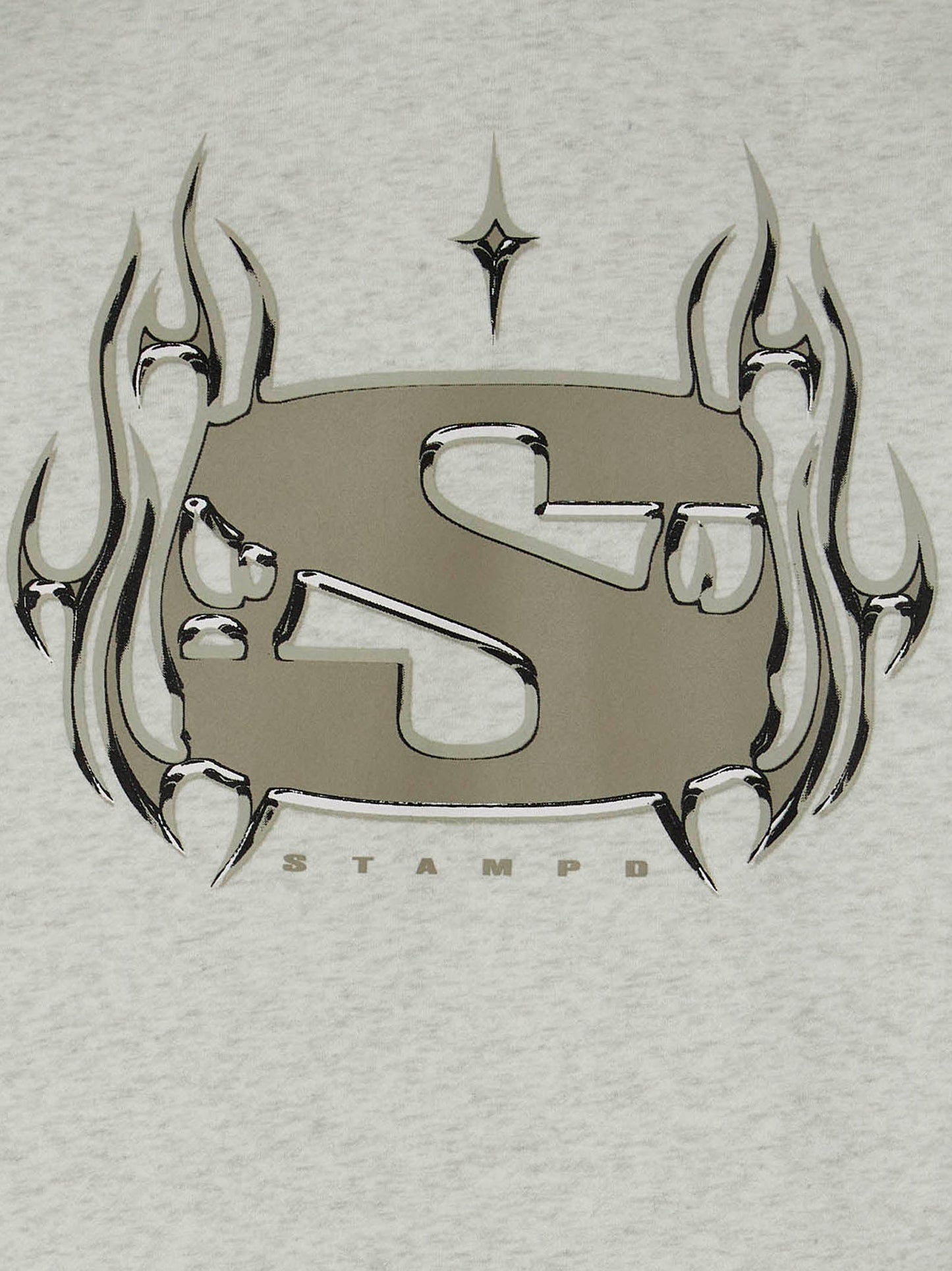 Stampd Stampd Chrome Flame Sweatshirt