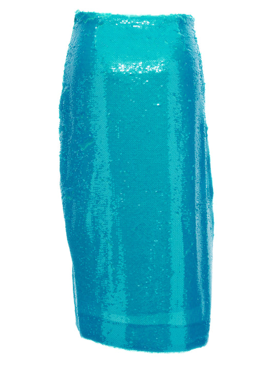 Ganni Ganni Sequin Midi Skirt