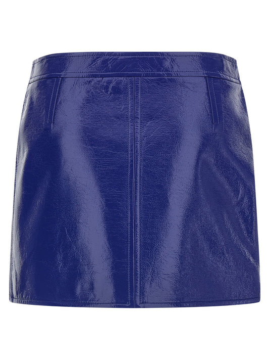 تنورة فينيل من مجموعة Courreges Reedition