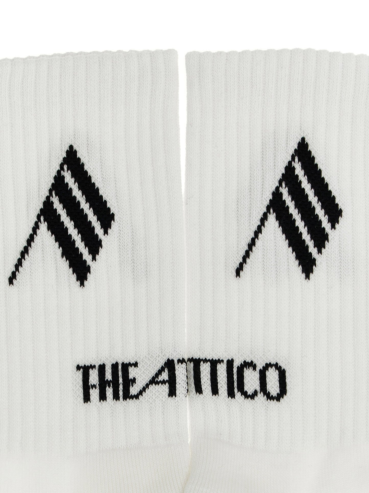 The Attico Logo Socks