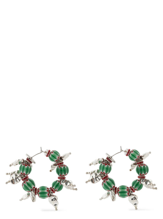 أقراط وخواتم Dries Van Noten بالخرز