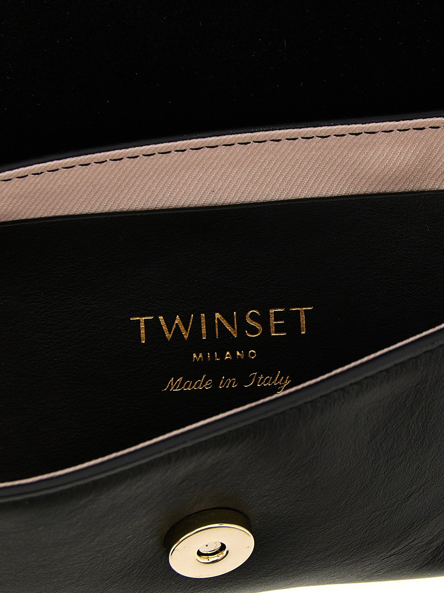 حقيبة كتف جلدية Twin Set