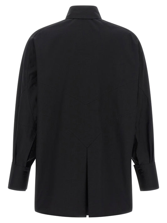 The Attico Shaped Hem Shirt