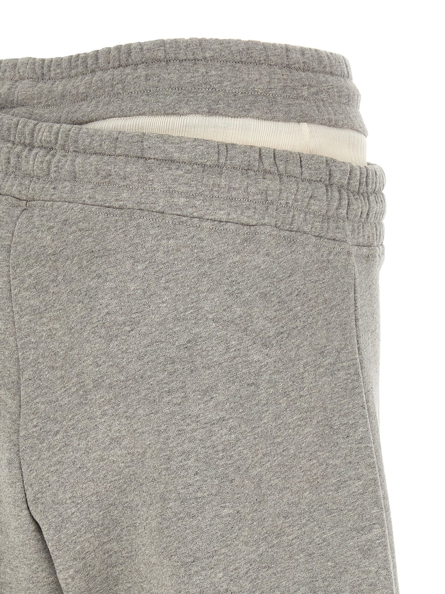 The Attico Asymmetrical Double Waist Trousers
