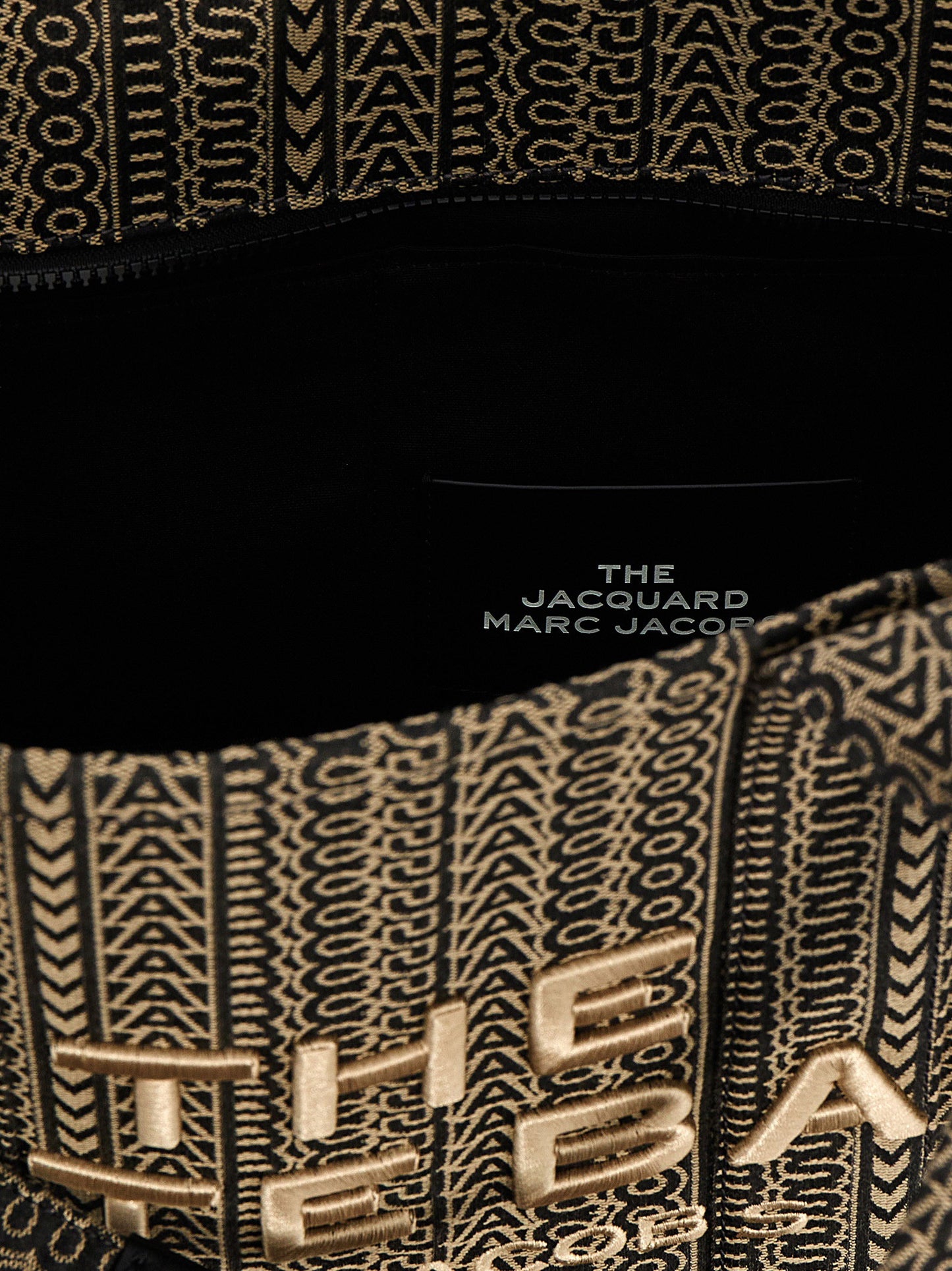 Marc Jacobs The Monogram Jacquard Large Tote Shopping Bag