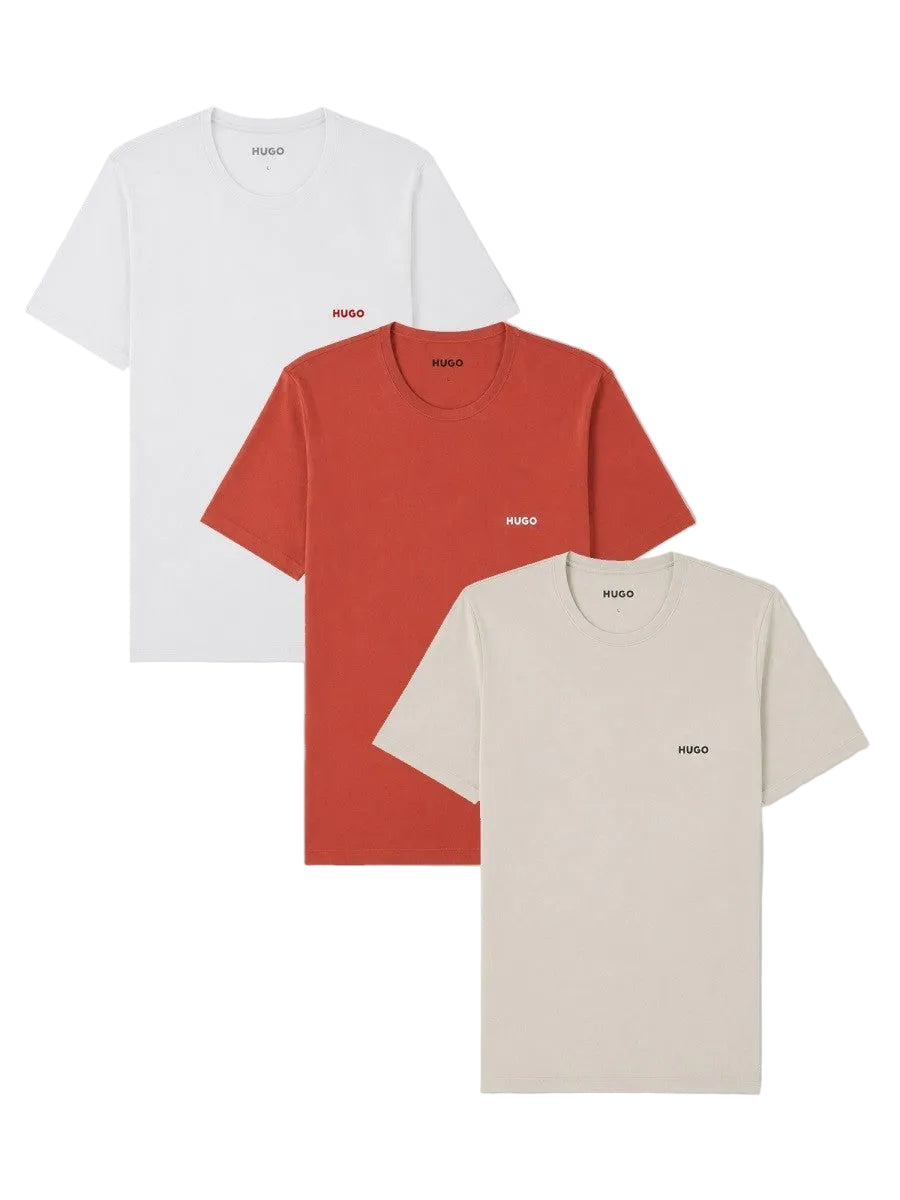 3-PACK T-SHIRT CON LOGO