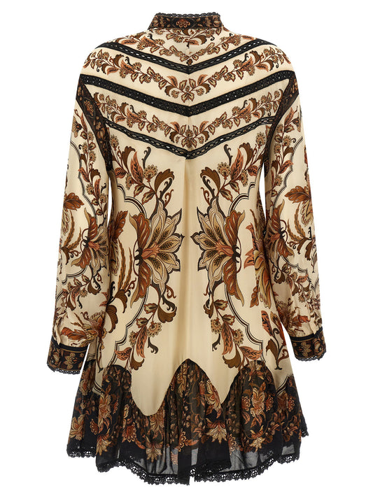 Farm Rio Majestic Garden Sand Dress