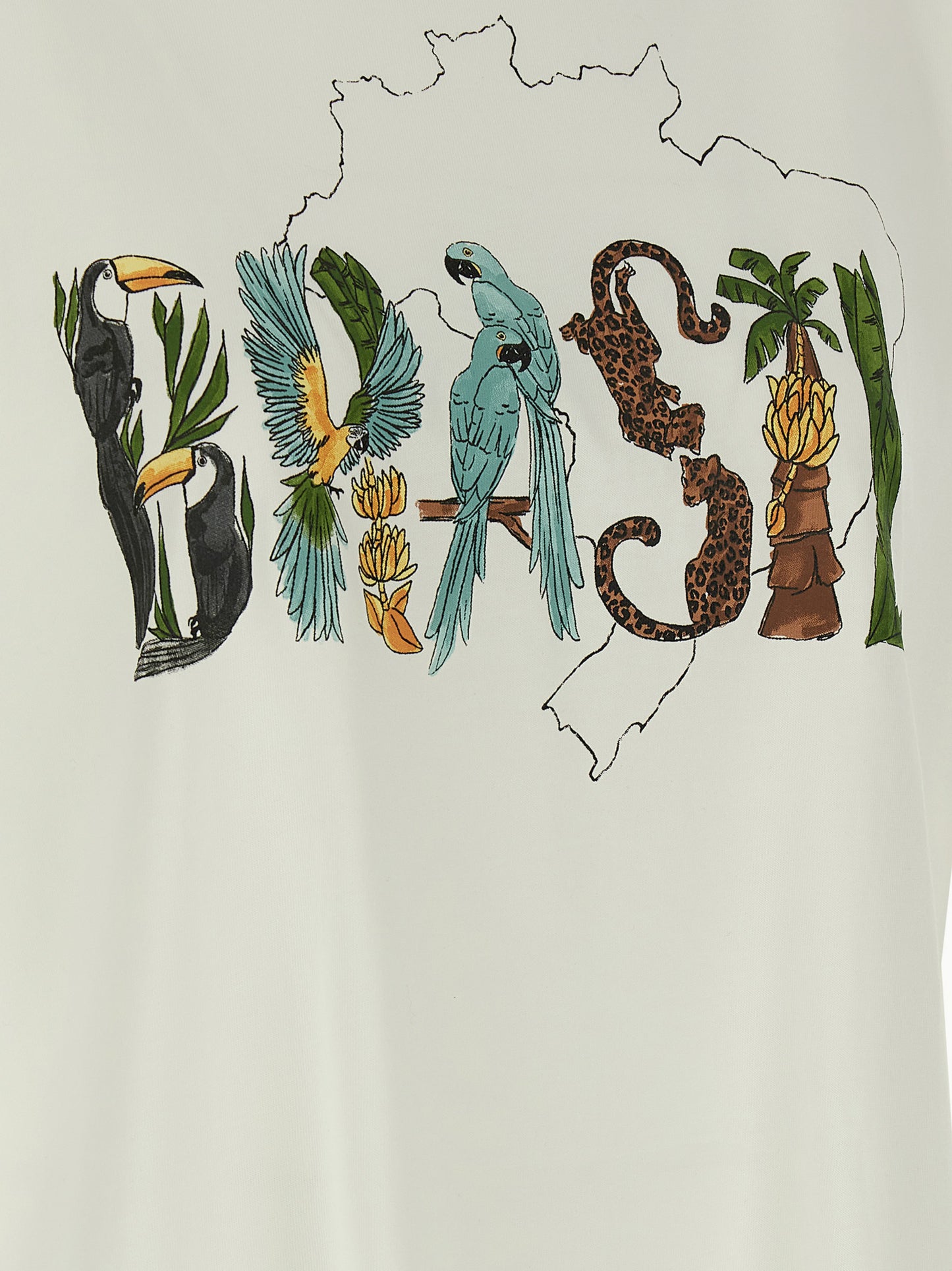 Farm Rio Farm Rio Off-white Brasil T-shirt