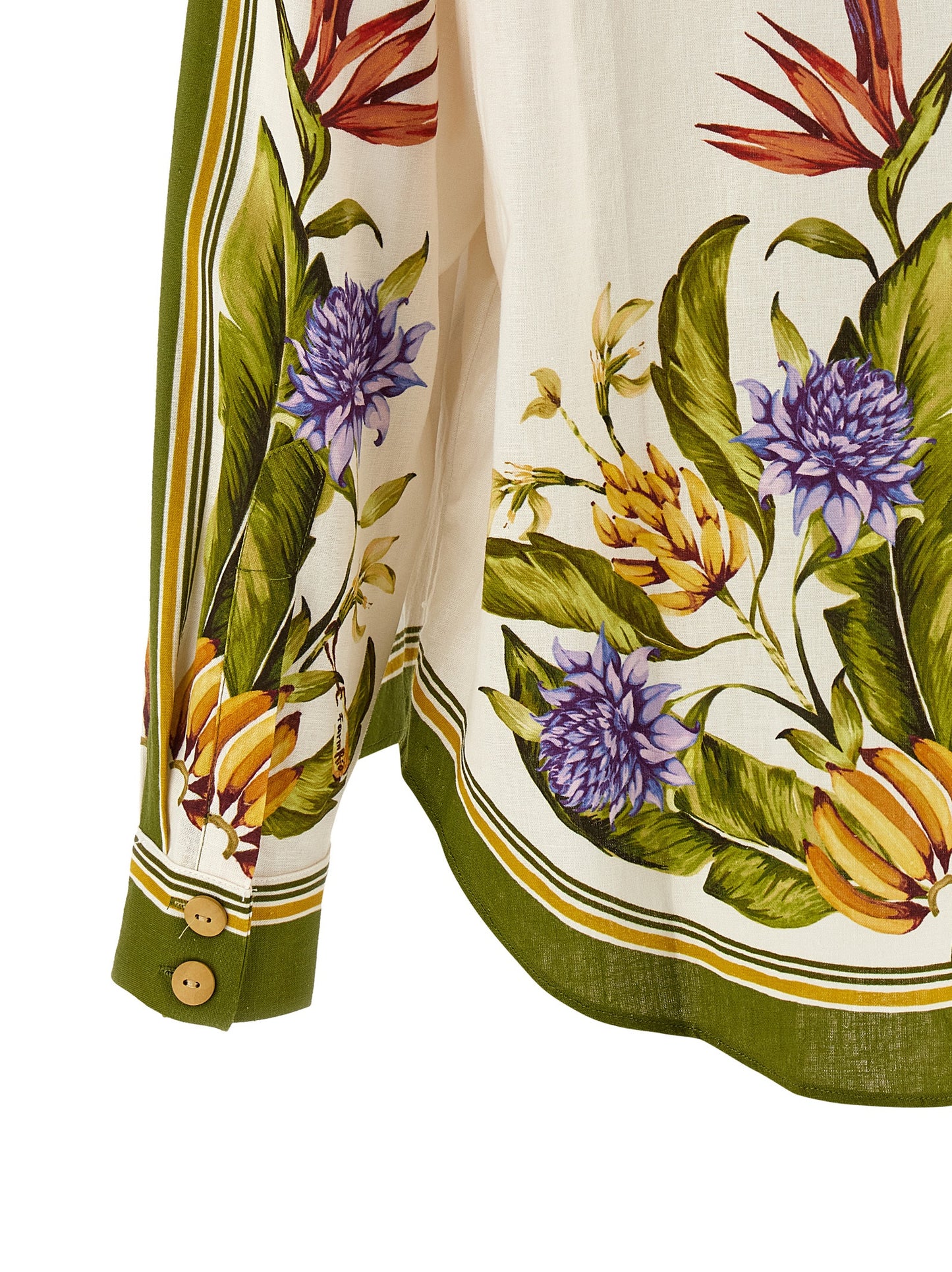 Farm Rio Farm Rio Sand Tropical Scarf Shirt