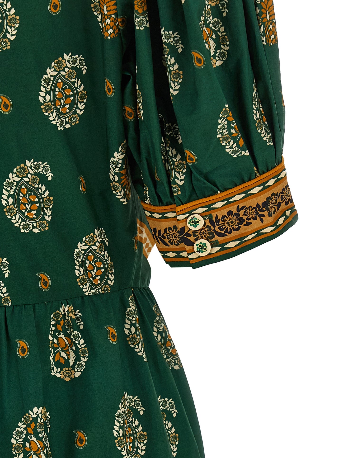 Farm Rio Farm Rio Ayla Green Dress