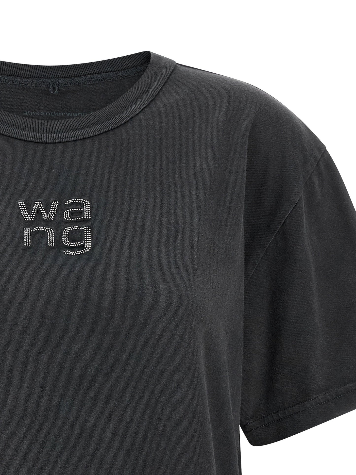 تي شيرت بشعار T By Alexander Wang Hotfix