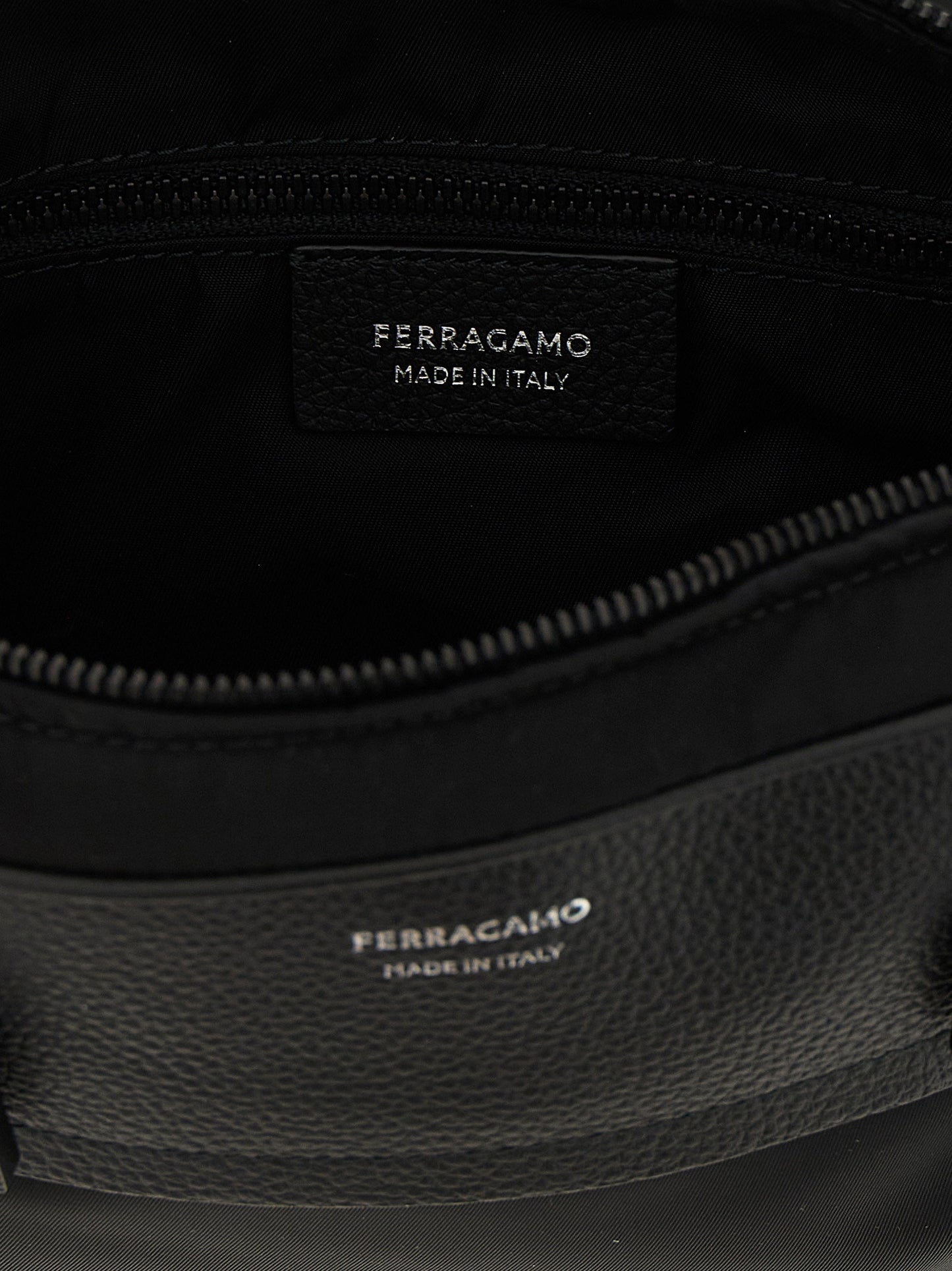 Ferragamo Twins Nylon Crossbody Bag