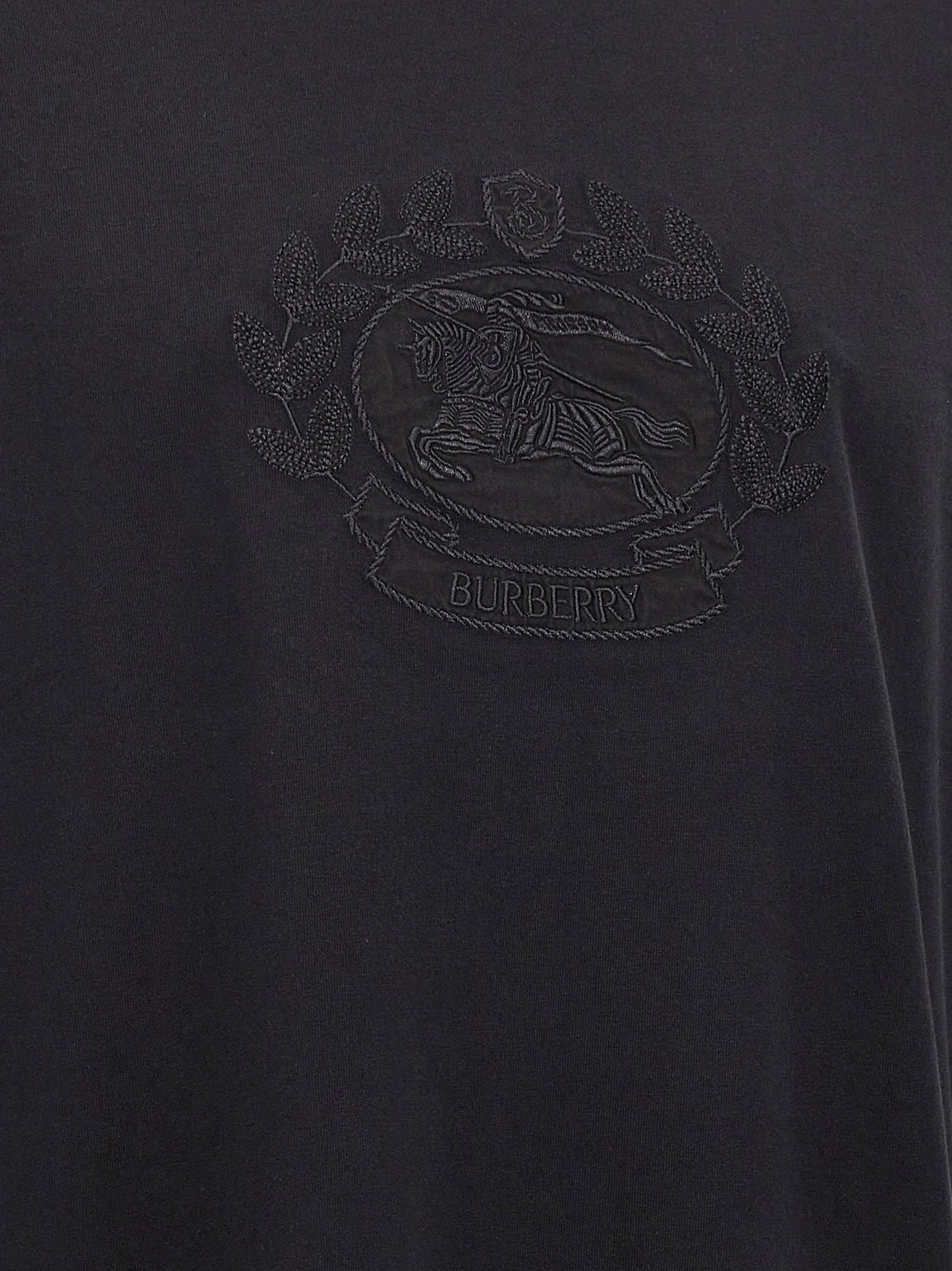 Burberry Logo Embroidery T-shirt
