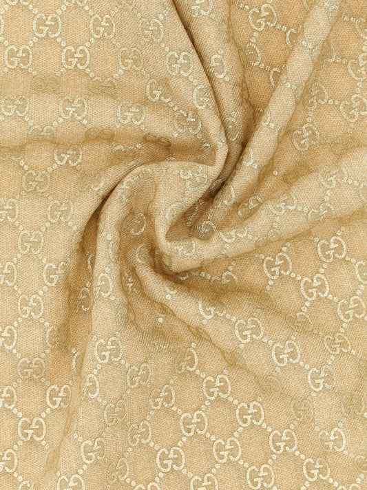 Gucci Gg Lamé Shawl